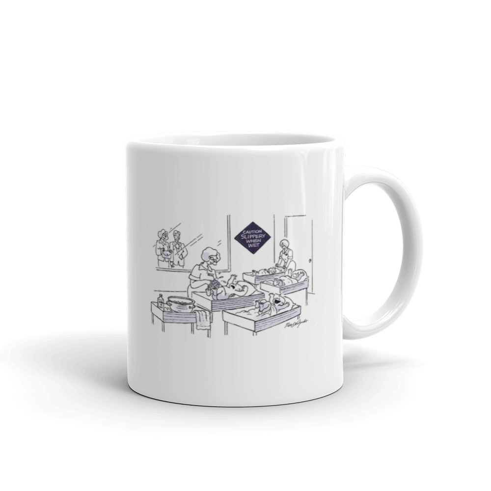 White Glossy Mug