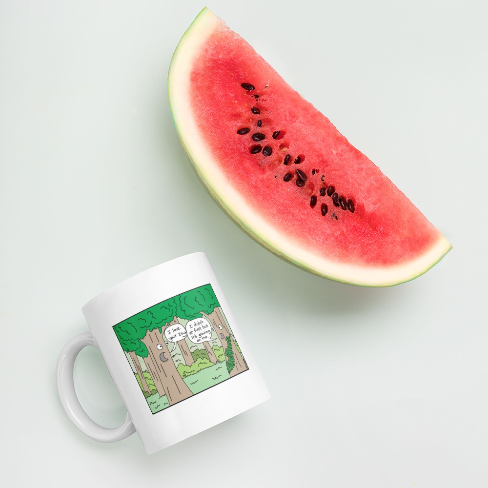 White Glossy Mug