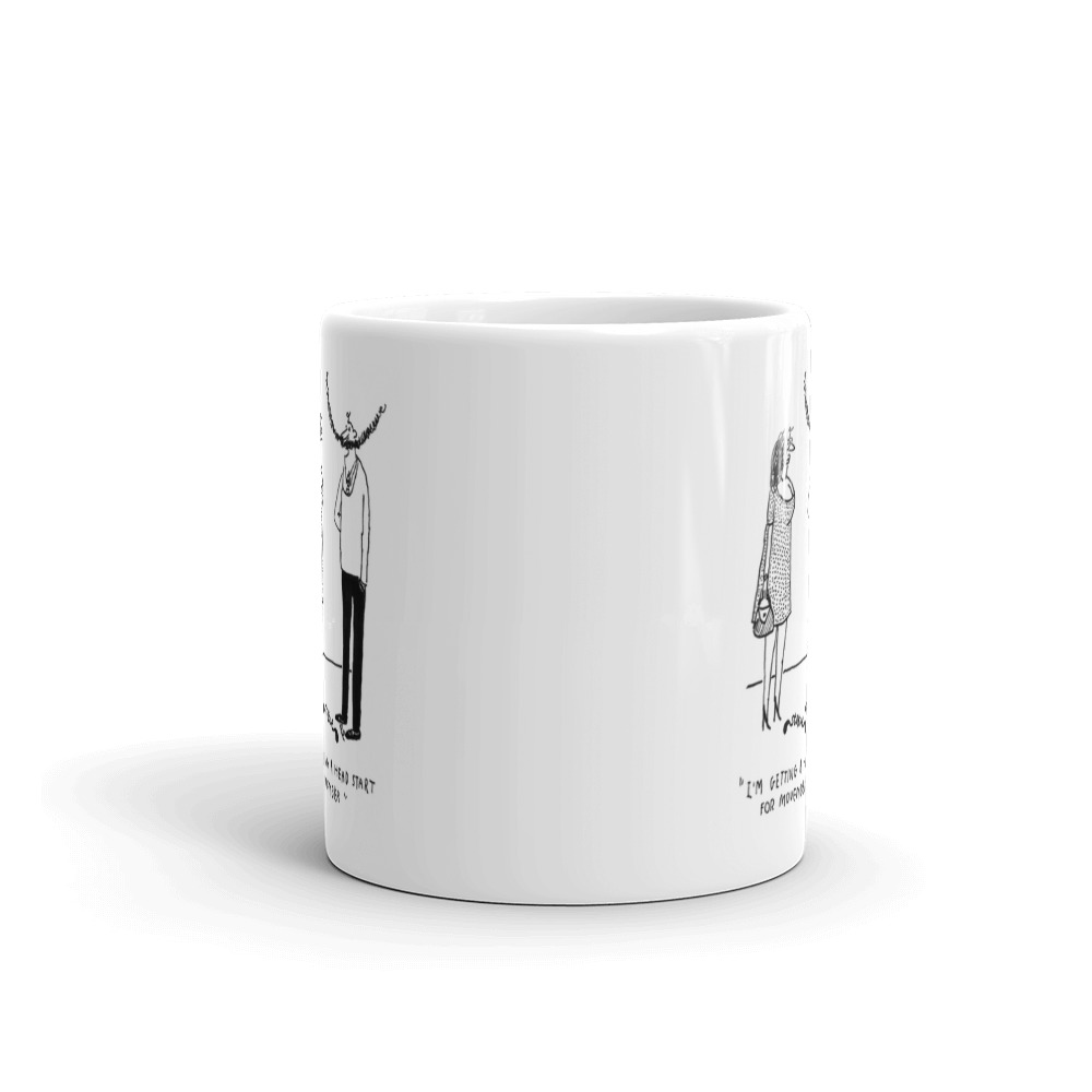 White Glossy Mug