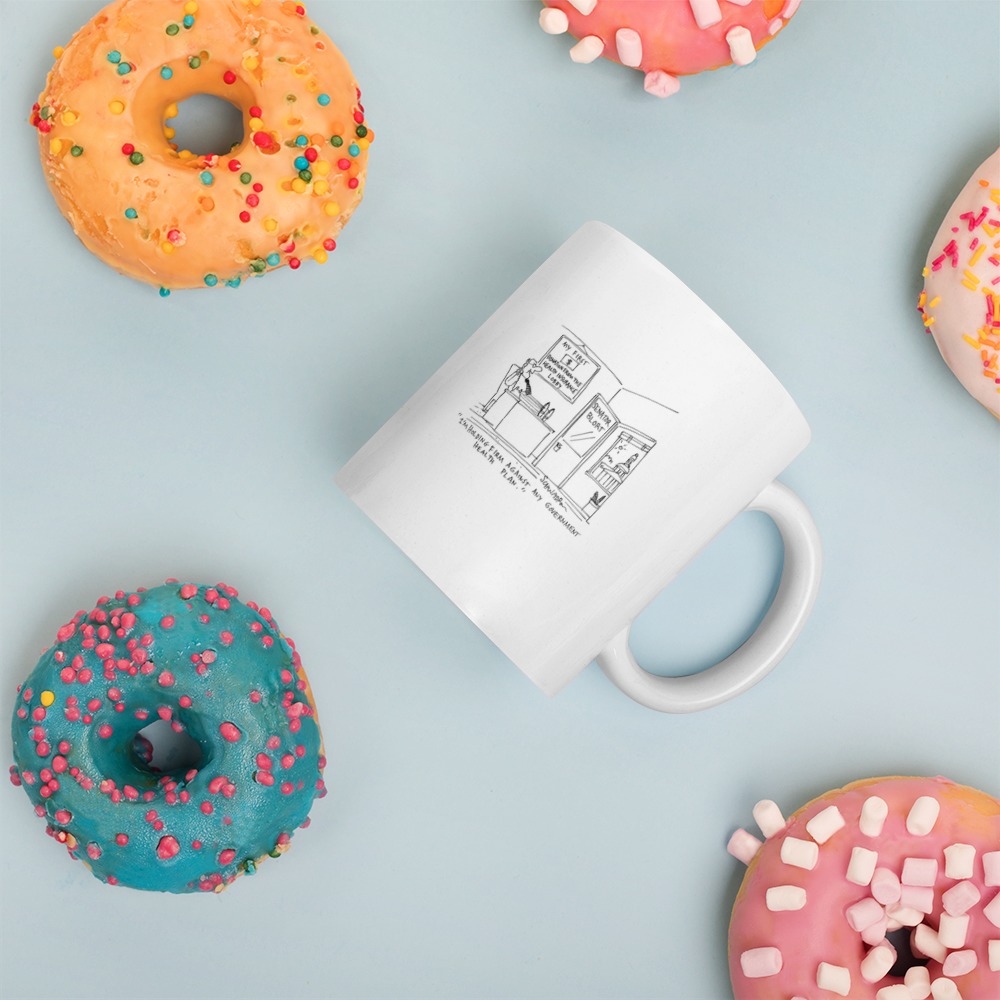 White Glossy Mug