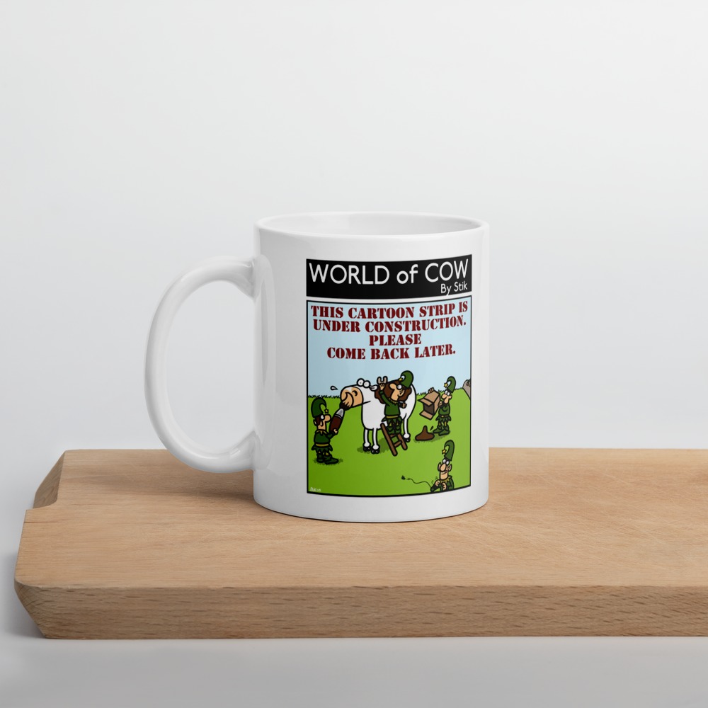 White Glossy Mug