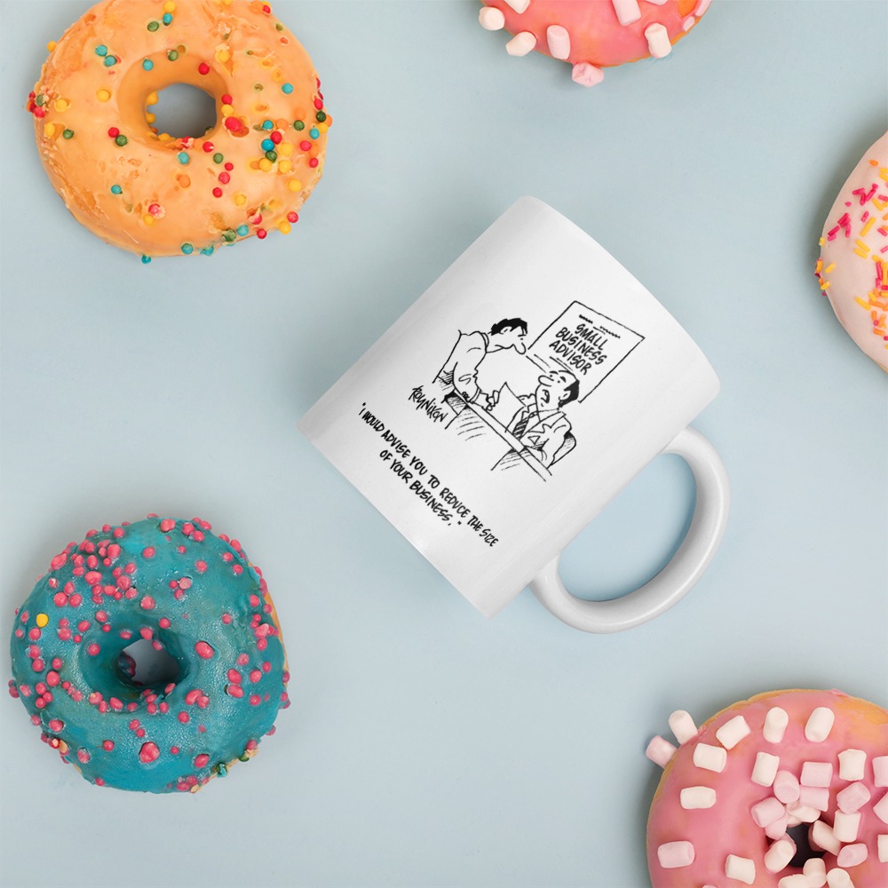 White Glossy Mug