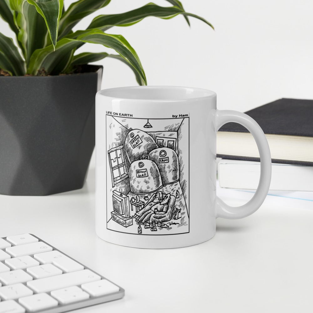White Glossy Mug