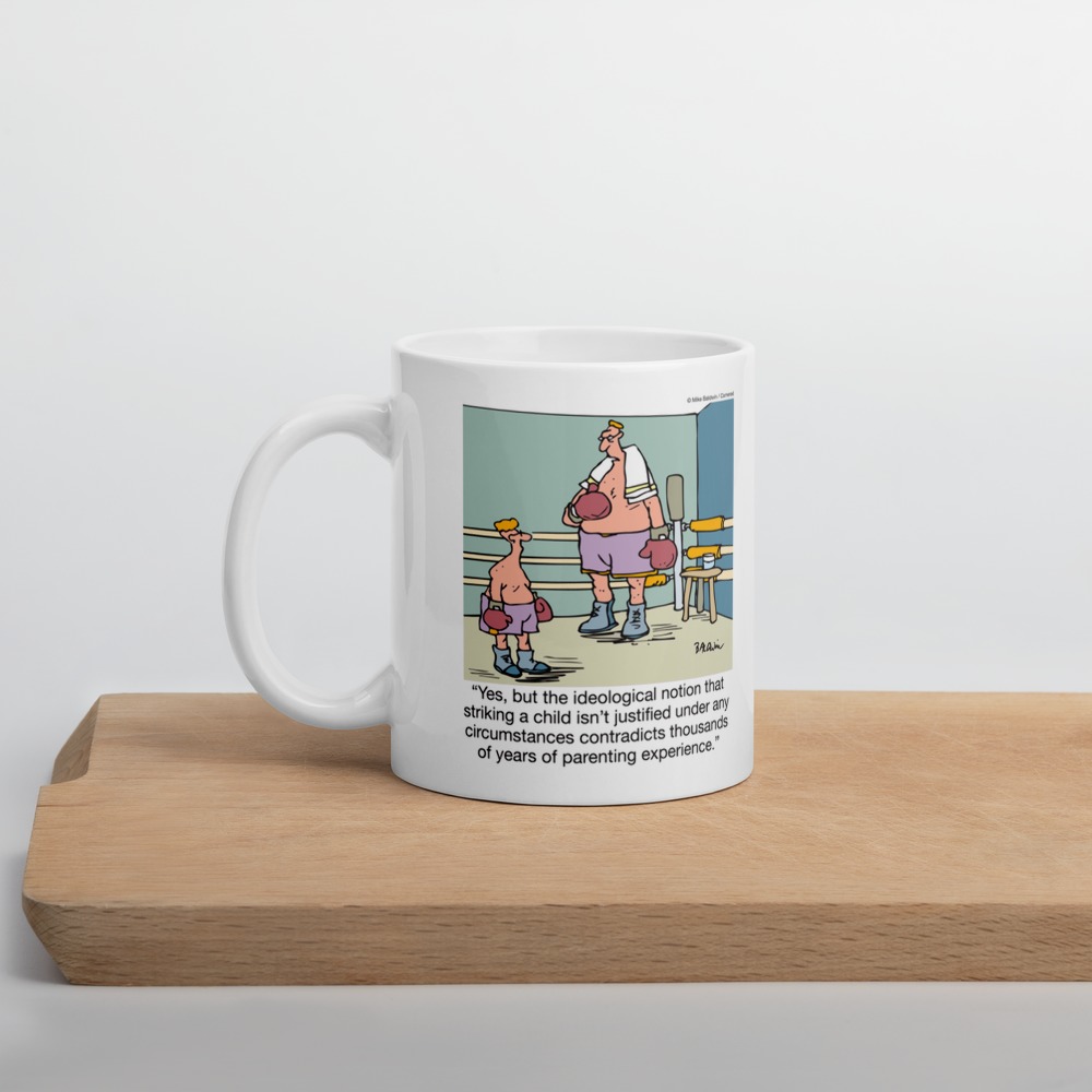 White Glossy Mug