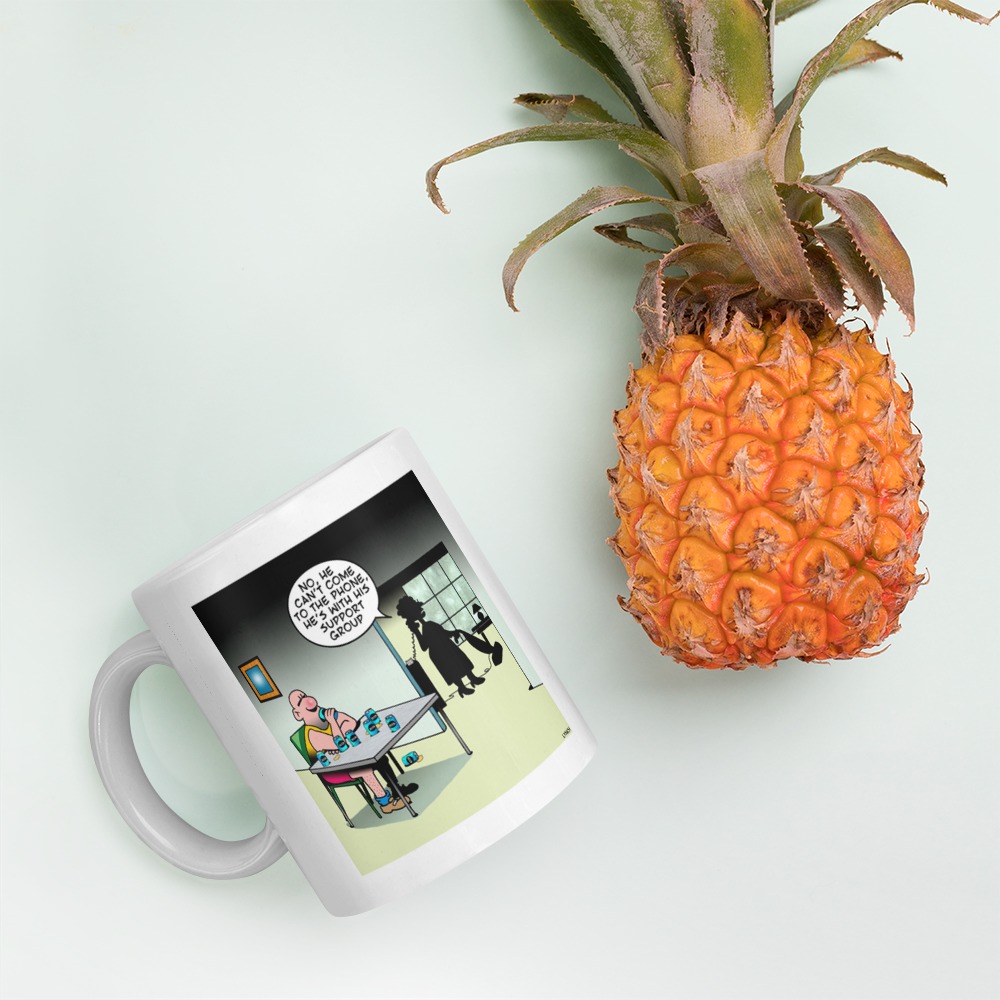 White Glossy Mug