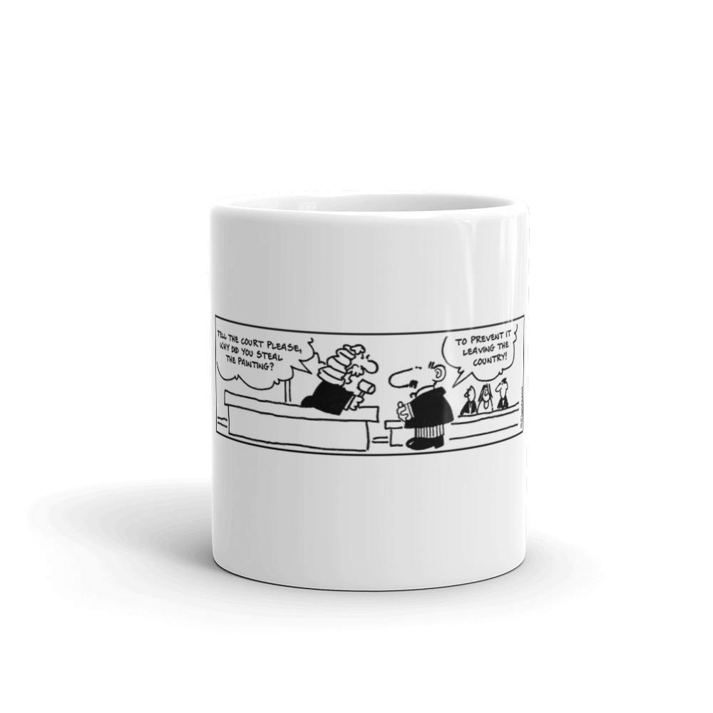 White Glossy Mug
