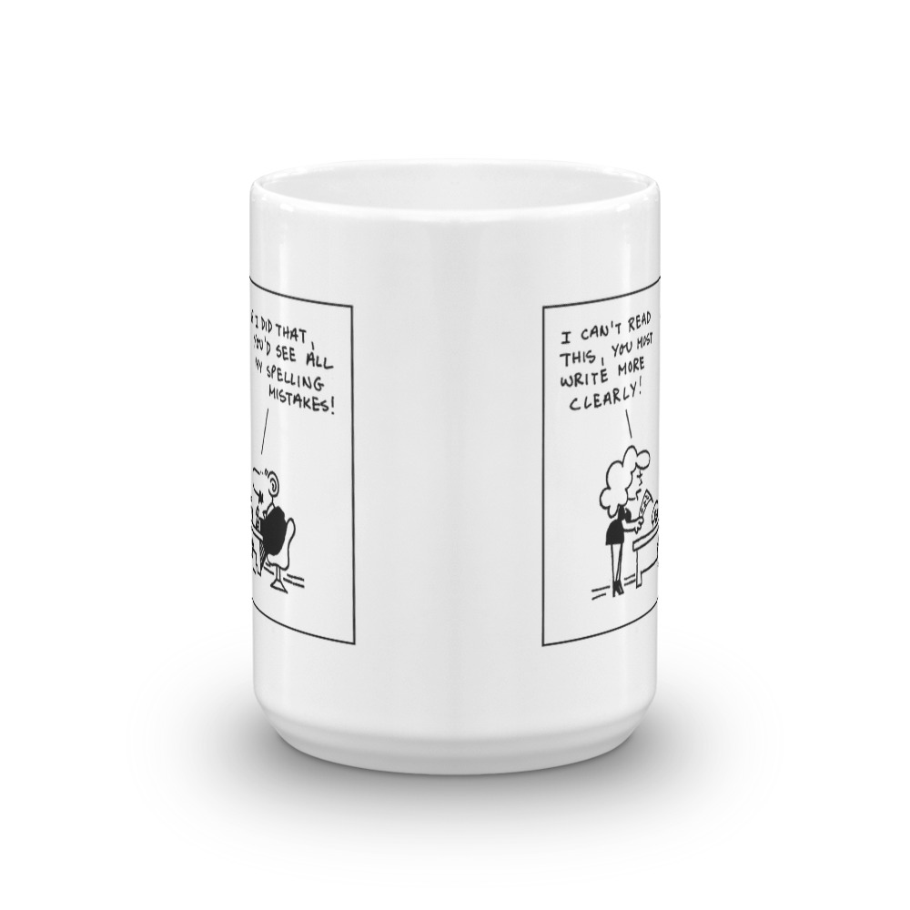 White Glossy Mug