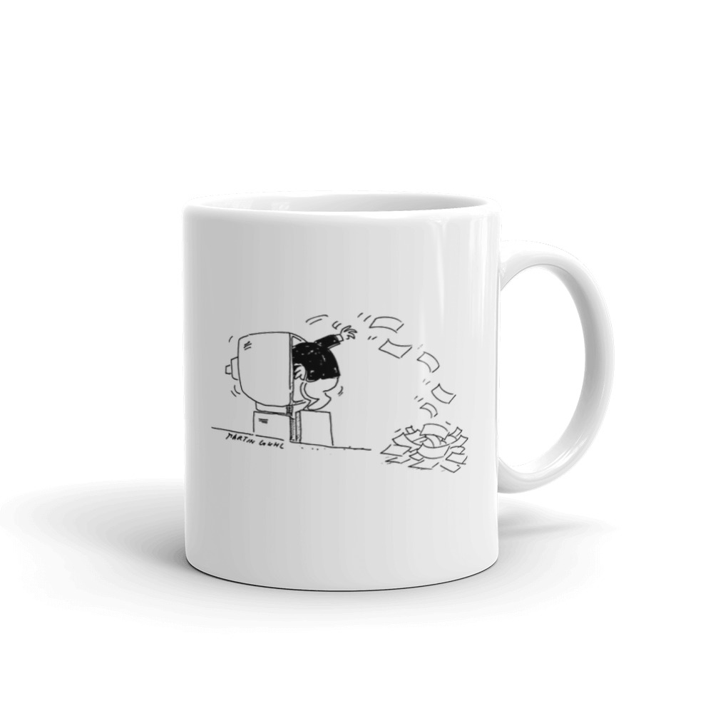 White Glossy Mug
