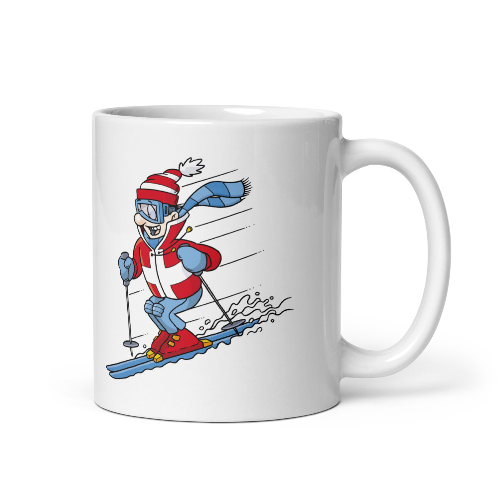 White Glossy Mug