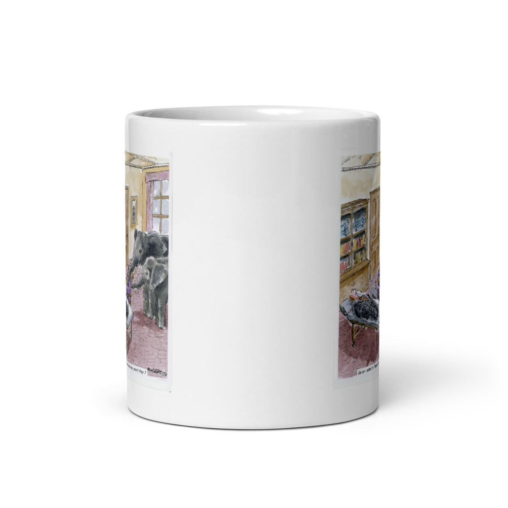 White Glossy Mug