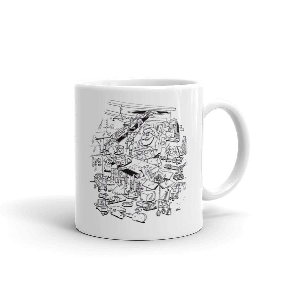 White Glossy Mug