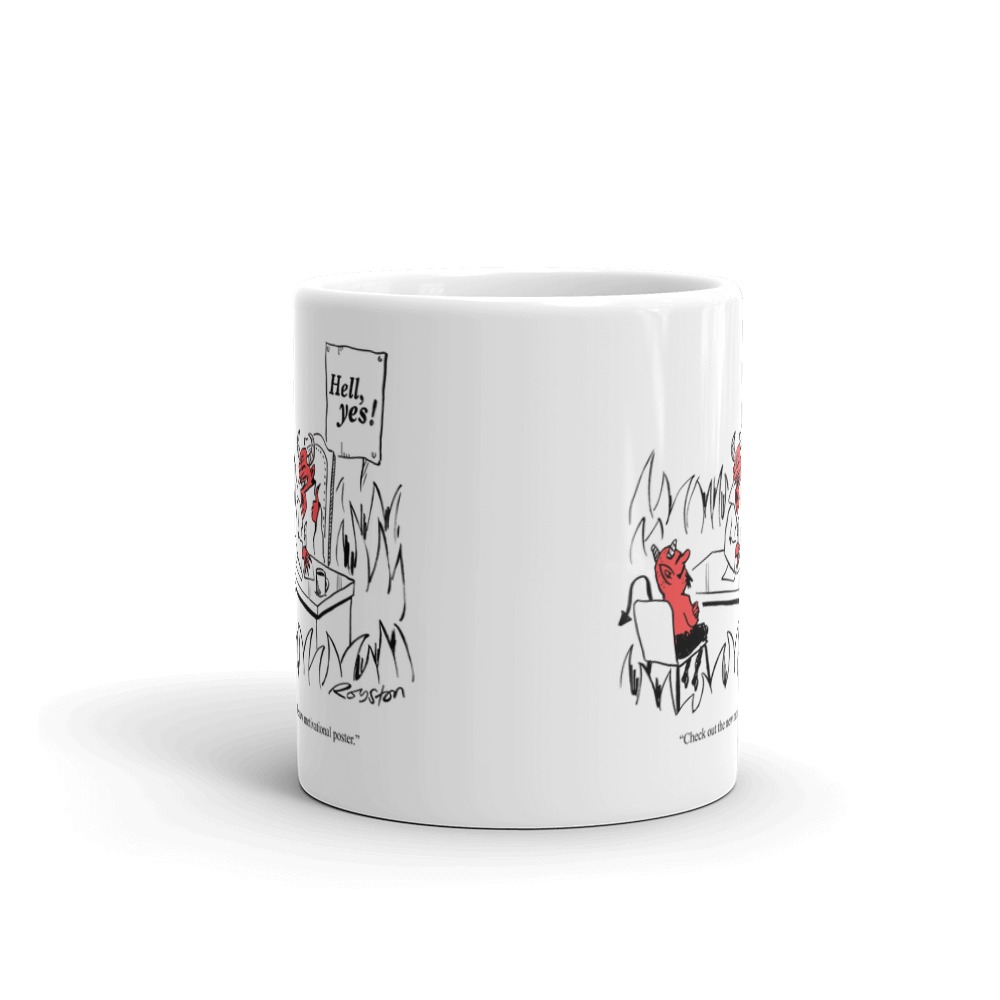 White Glossy Mug