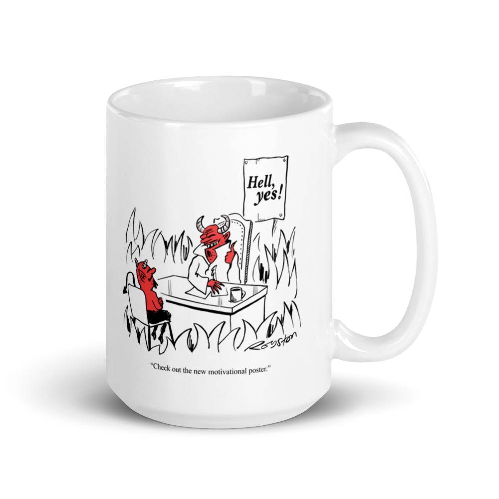 White Glossy Mug