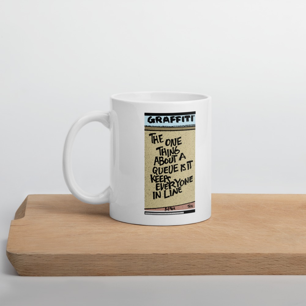 White Glossy Mug