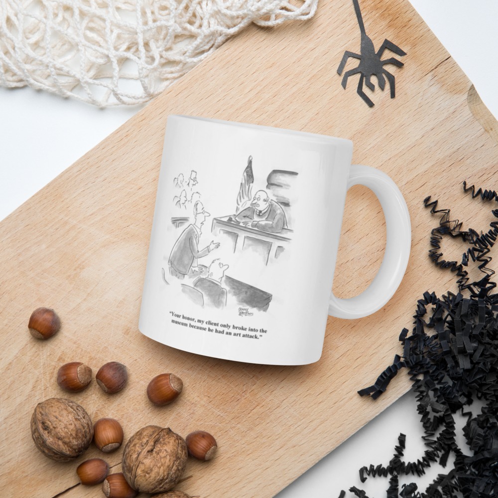 White Glossy Mug