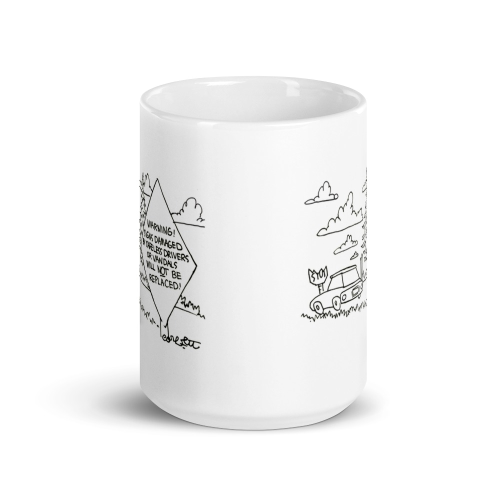 White Glossy Mug
