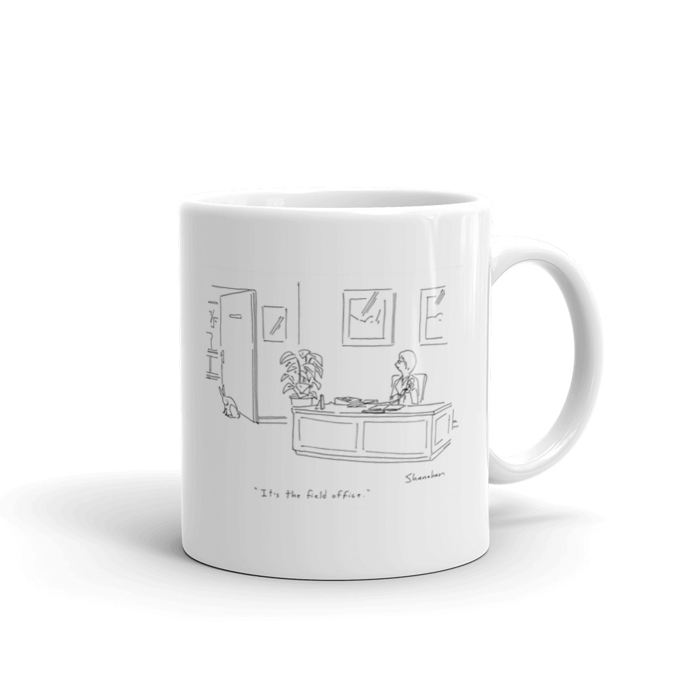 White Glossy Mug