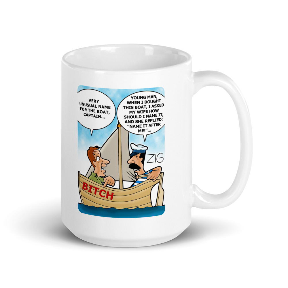 White Glossy Mug