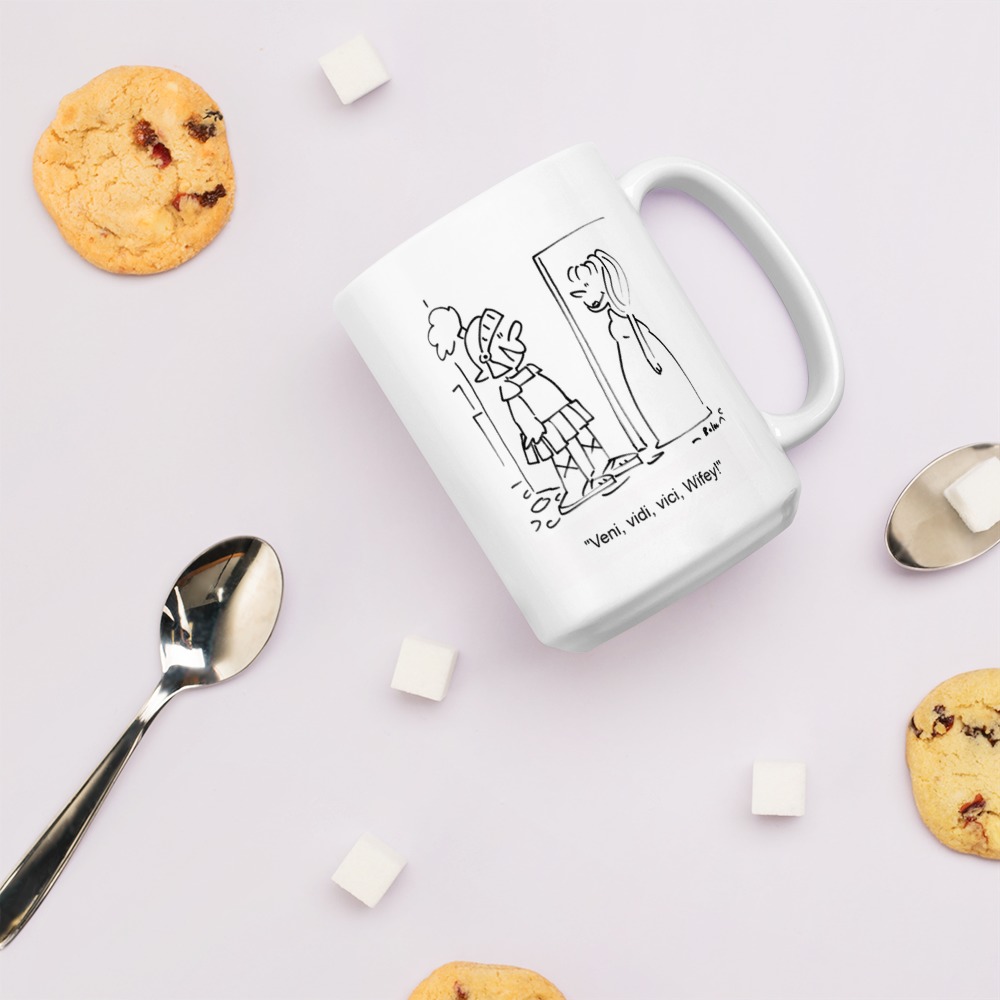 White Glossy Mug