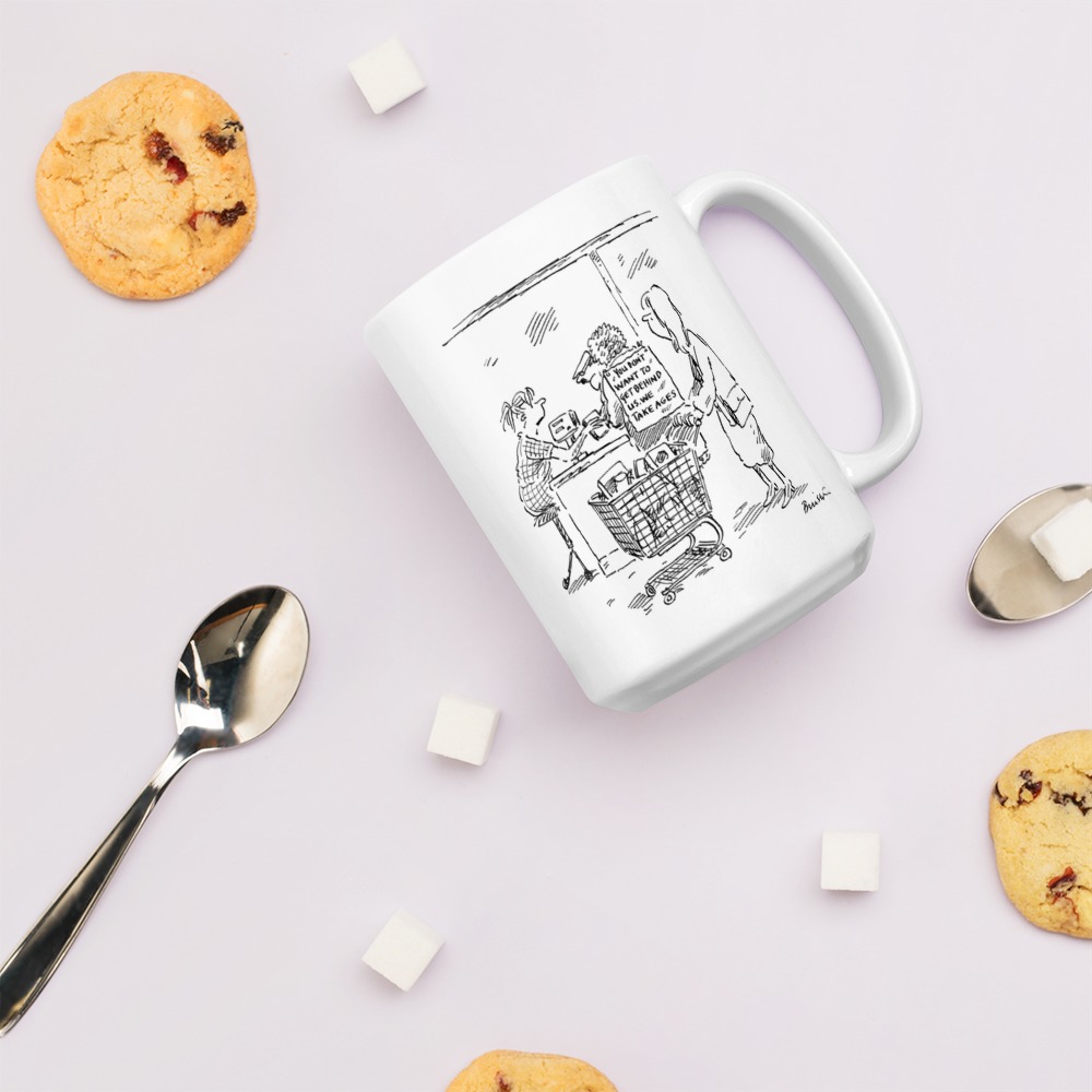 White Glossy Mug