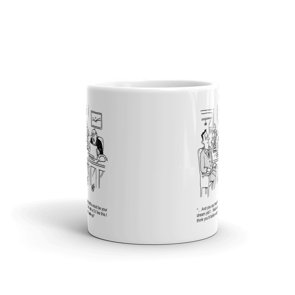 White Glossy Mug