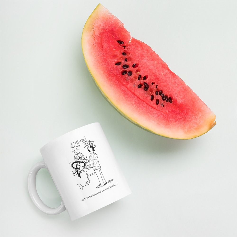 White Glossy Mug