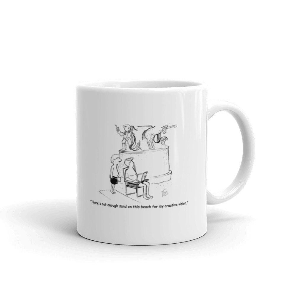 White Glossy Mug