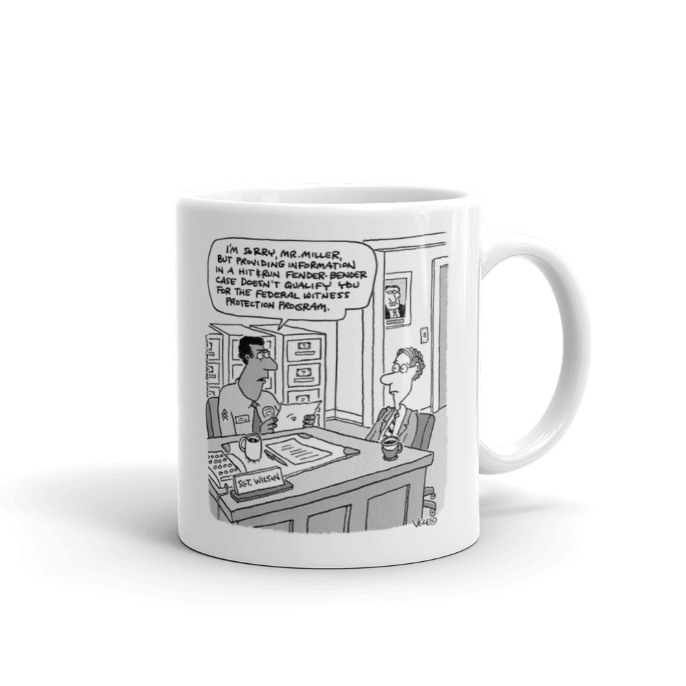 White Glossy Mug