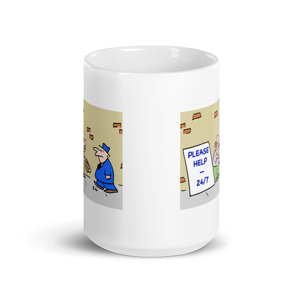 White Glossy Mug