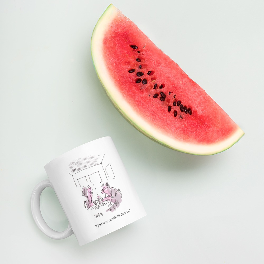 White Glossy Mug