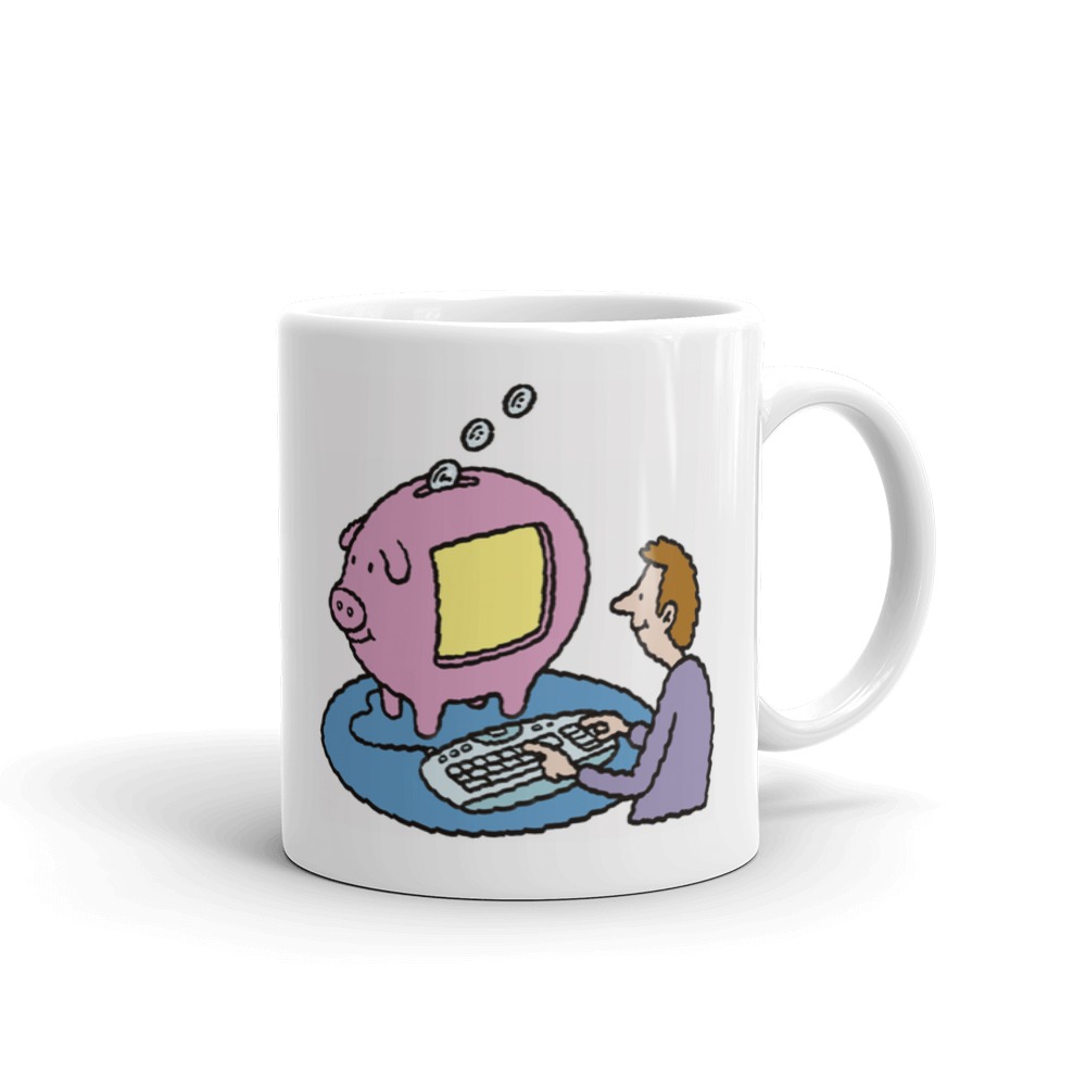 White Glossy Mug