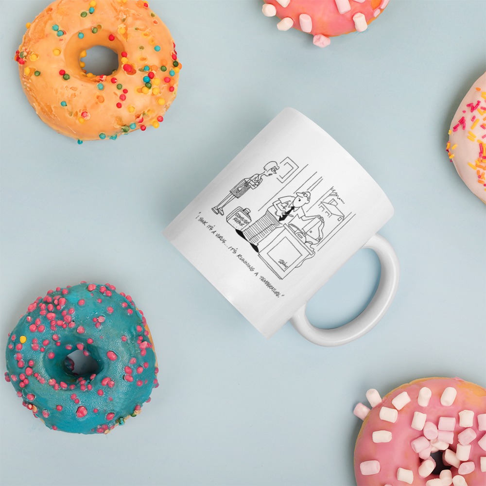 White Glossy Mug