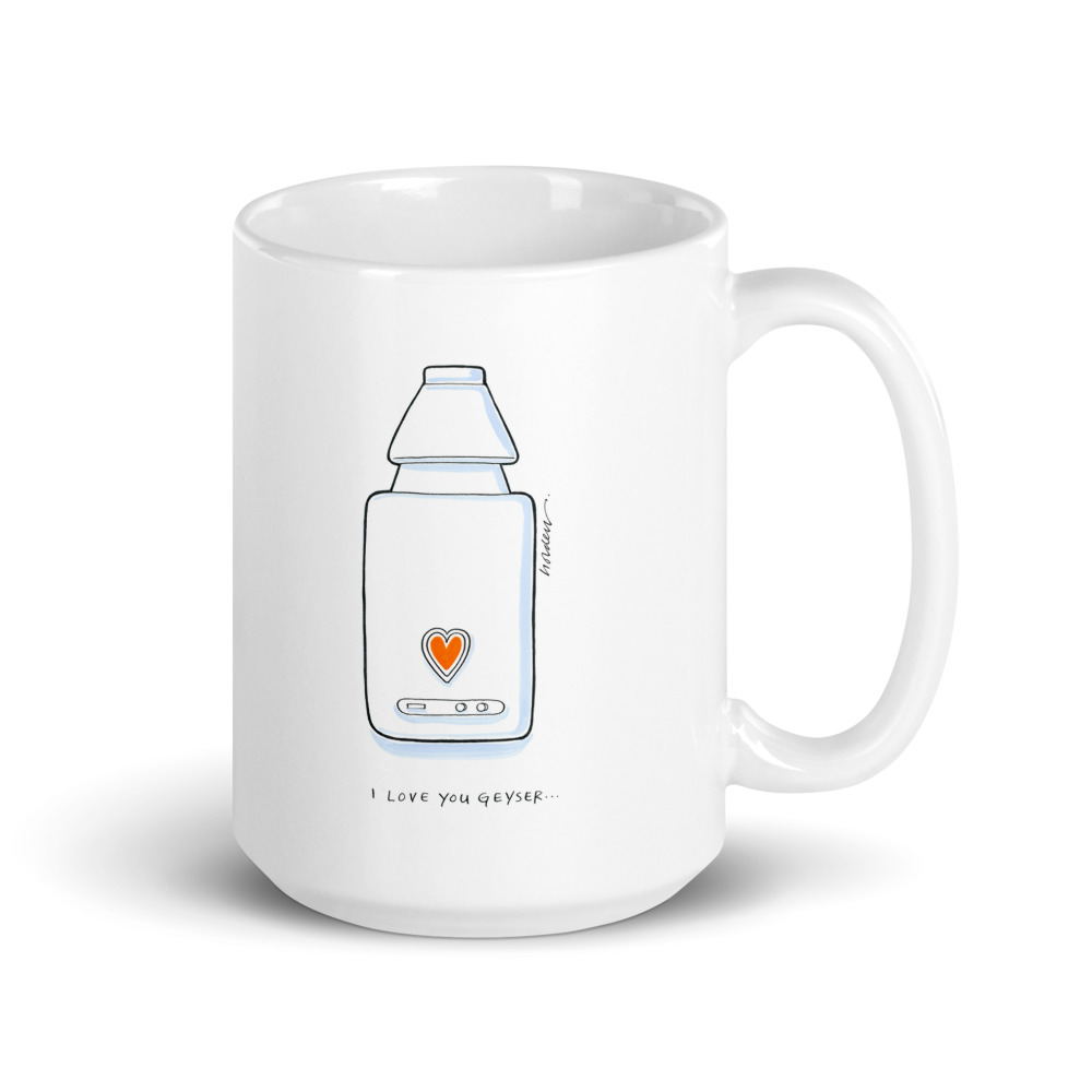 White Glossy Mug