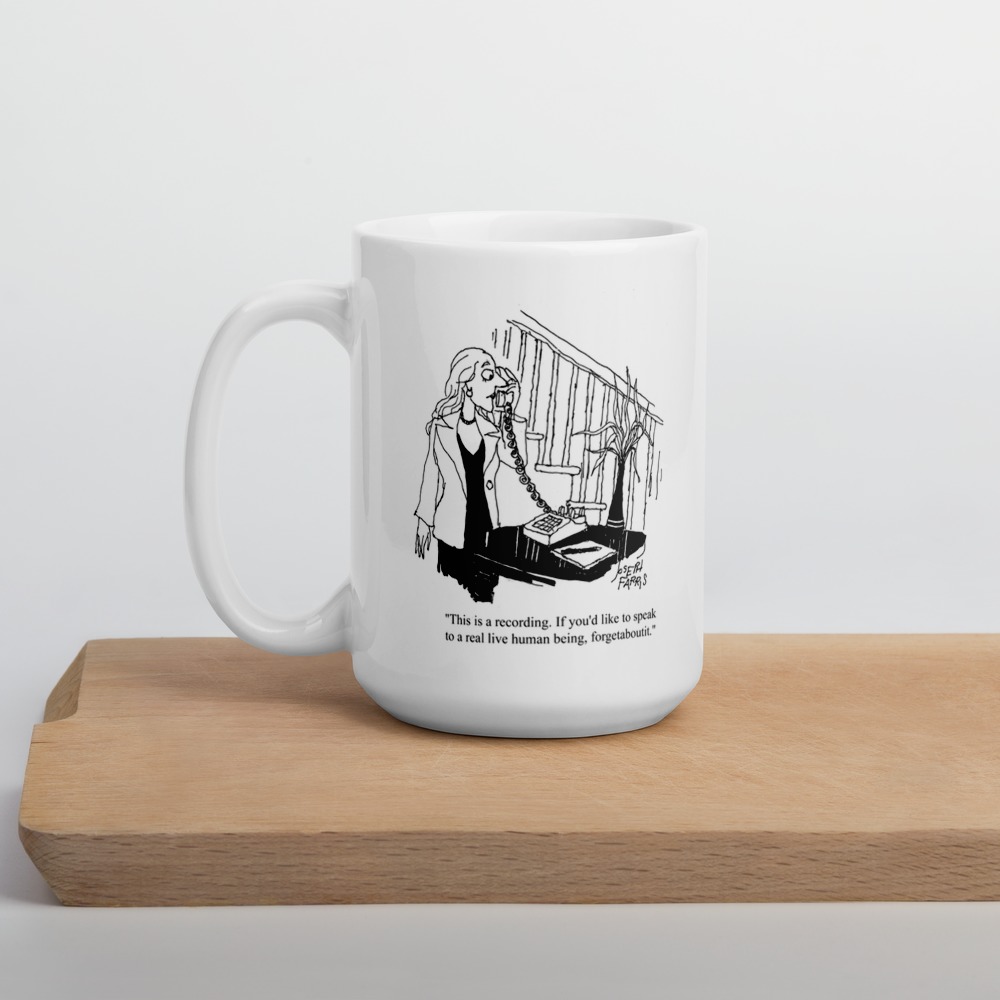 White Glossy Mug