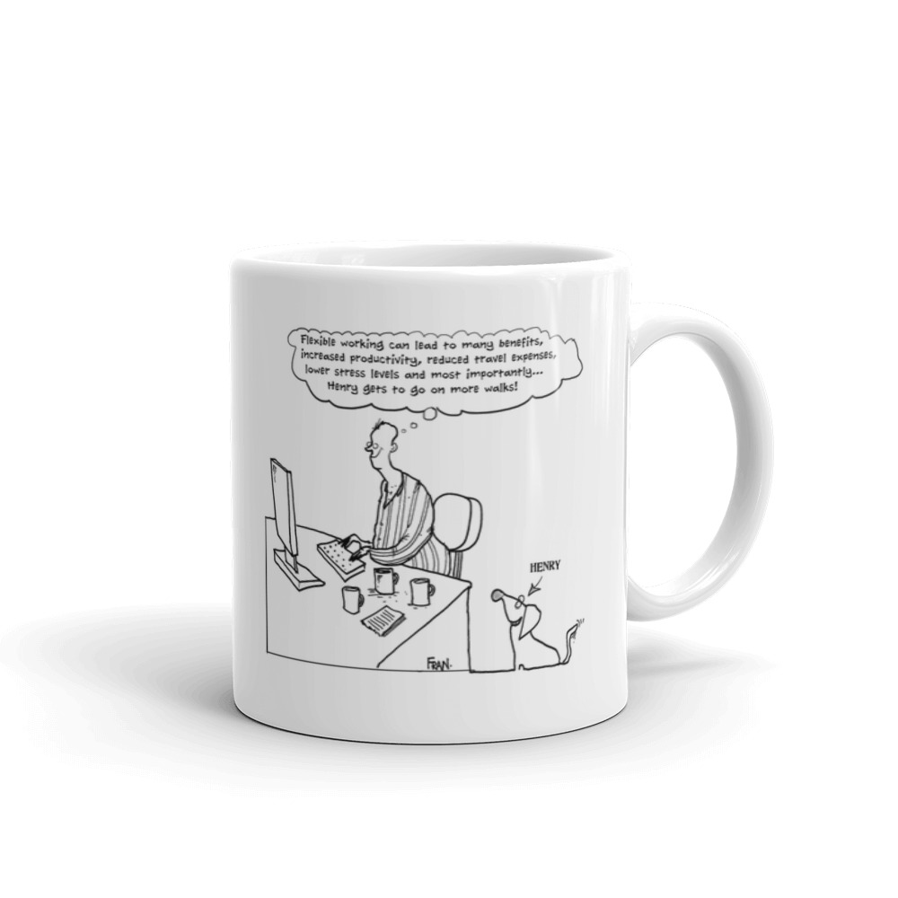 White Glossy Mug