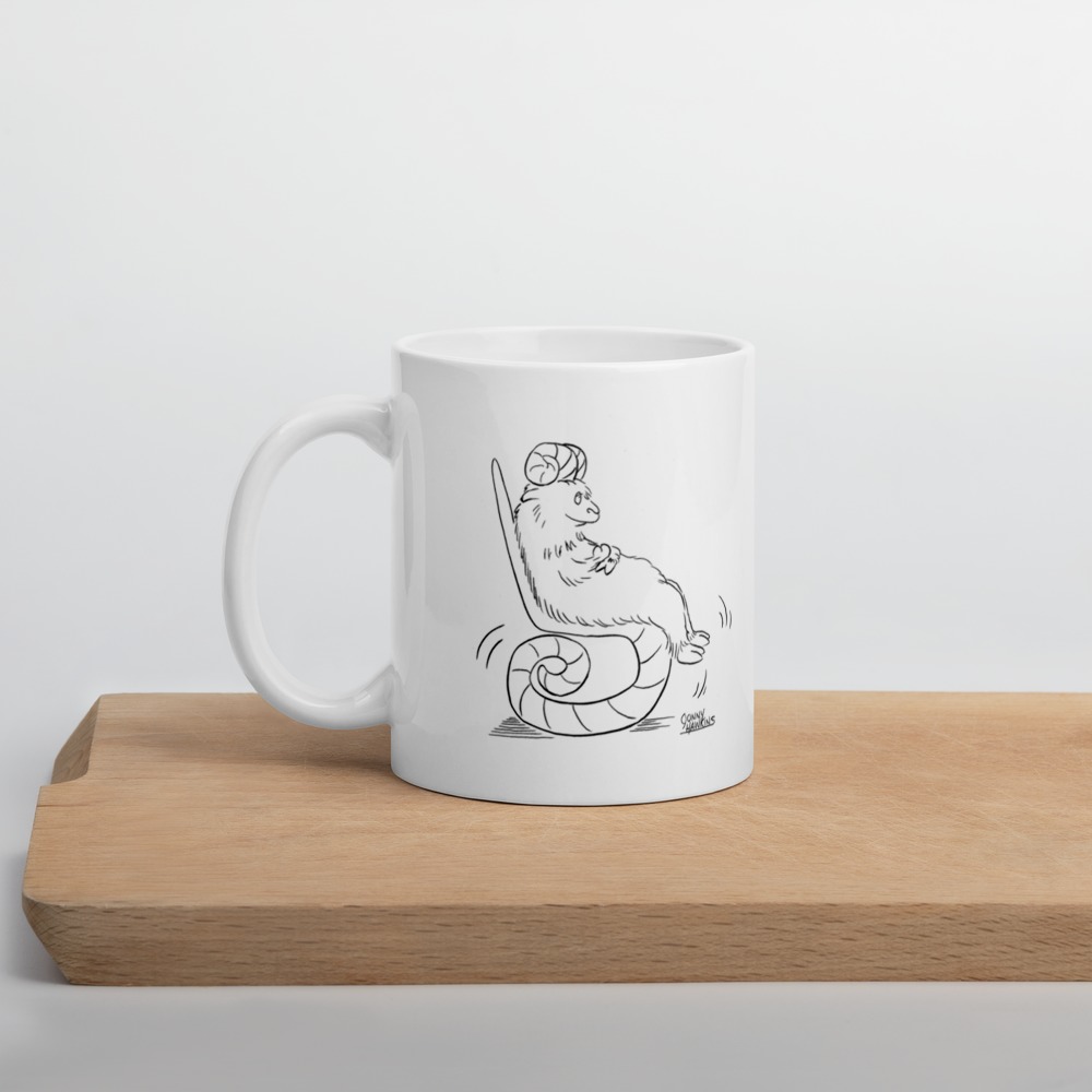 White Glossy Mug
