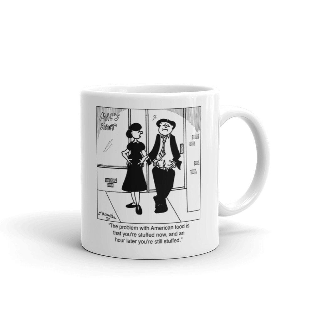 White Glossy Mug