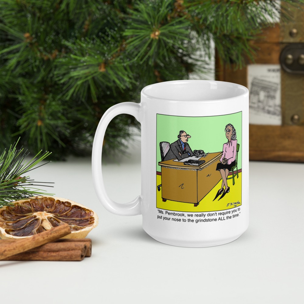 White Glossy Mug