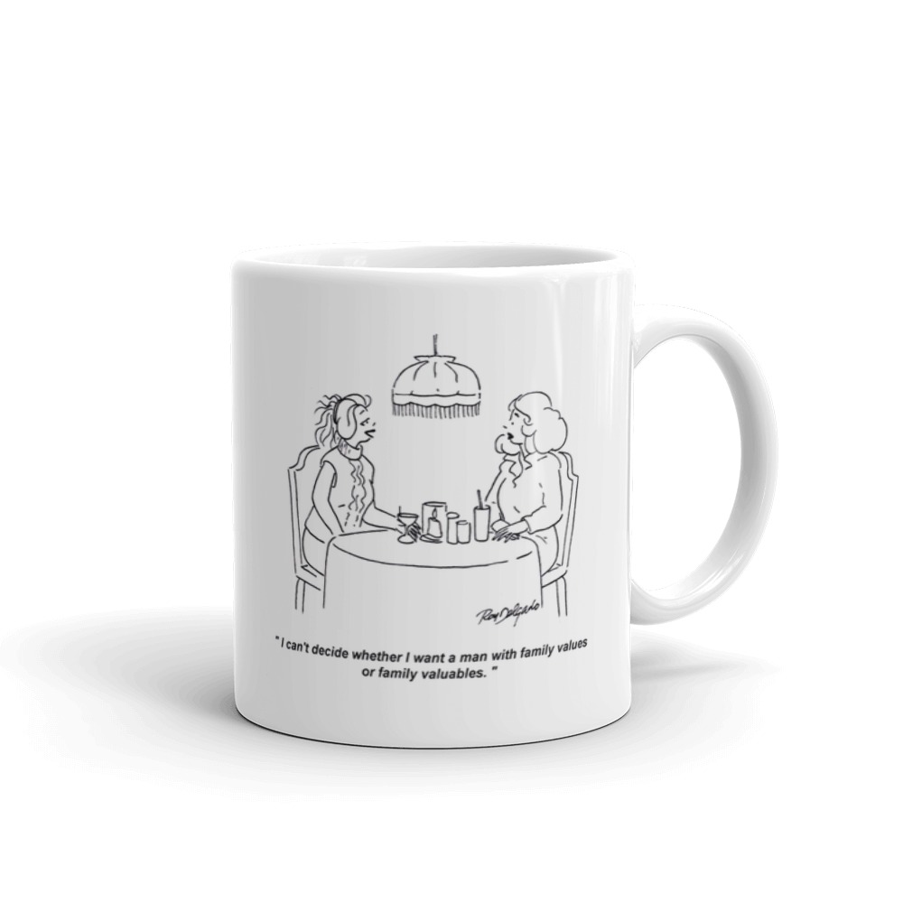 White Glossy Mug