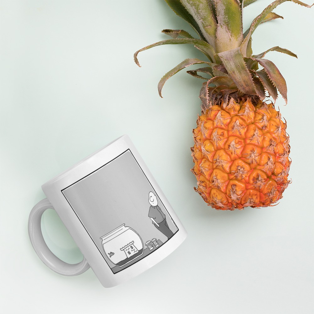 White Glossy Mug