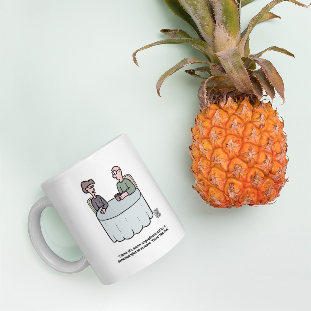 White Glossy Mug