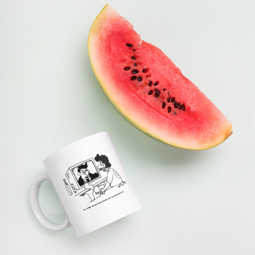 White Glossy Mug