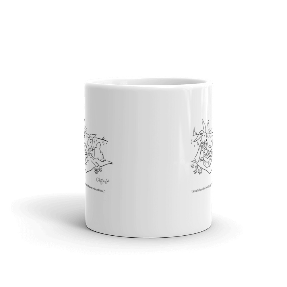 White Glossy Mug