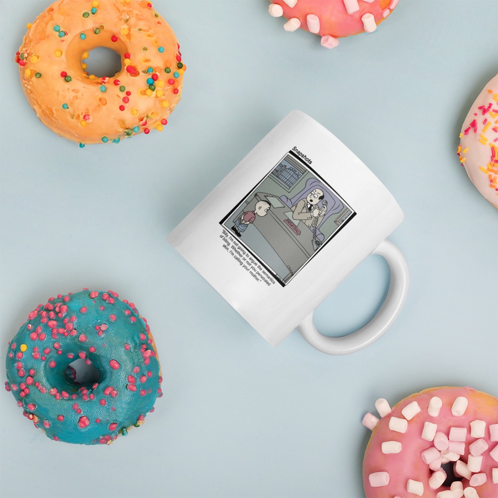White Glossy Mug