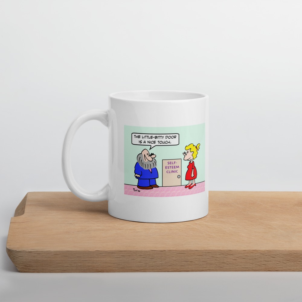 White Glossy Mug
