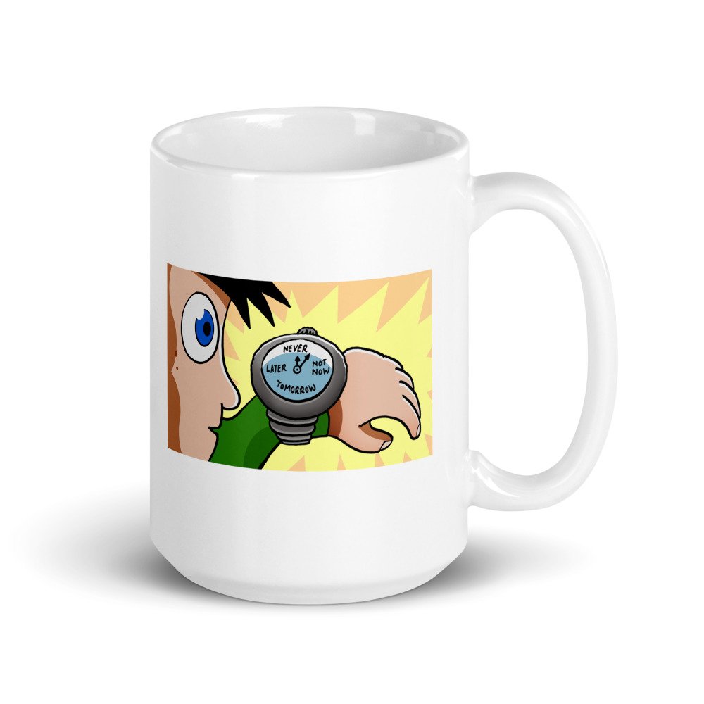 White Glossy Mug
