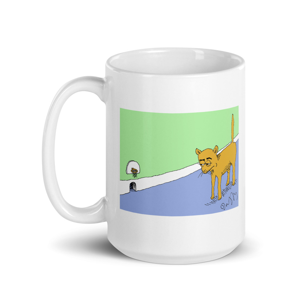 White Glossy Mug
