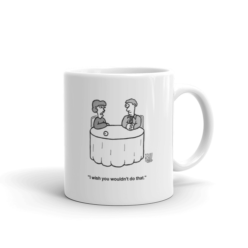 White Glossy Mug