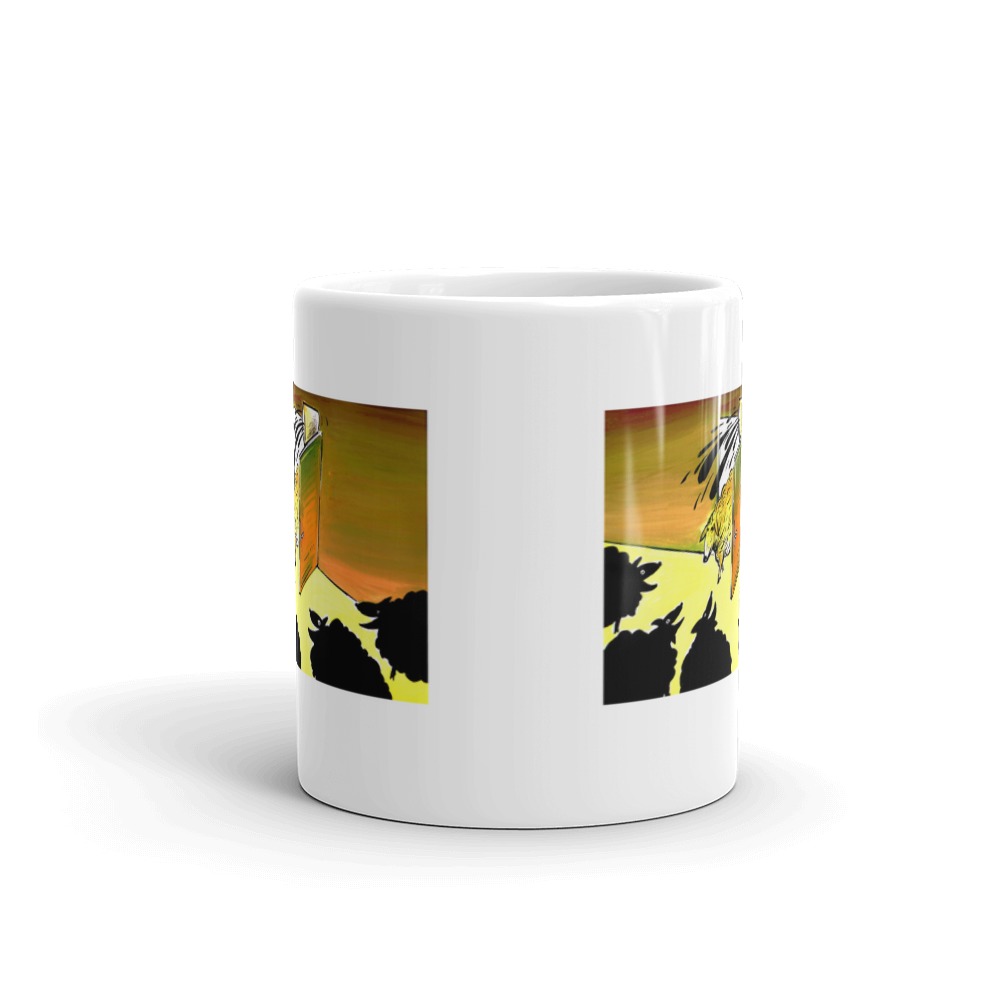 White Glossy Mug