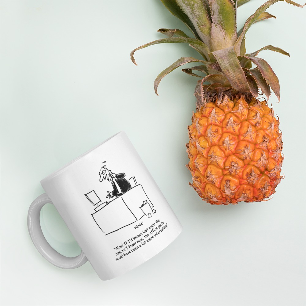 White Glossy Mug